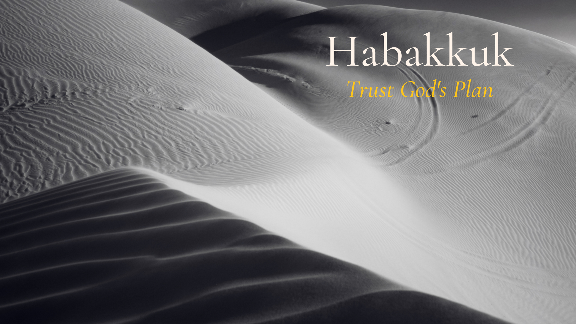 Habakkuk’s Song of Faith